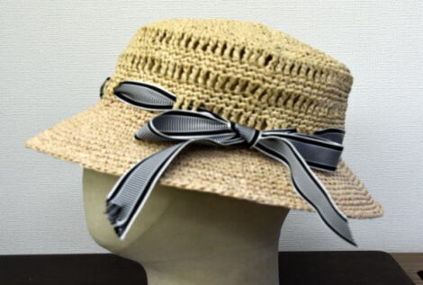 手編み帽子　基本型