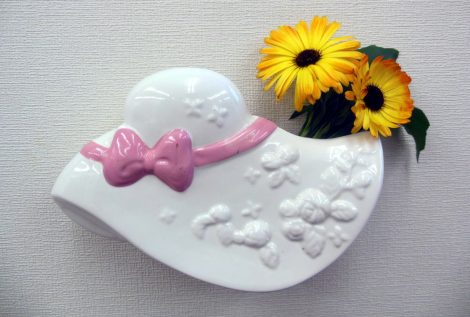 帽子型ミニュチュア花瓶